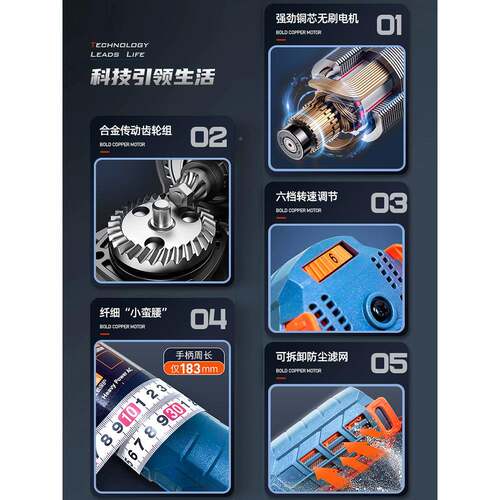 名无刷创XOC角磨磨机功率切割机多功大能金属打磨机抛光机手砂轮