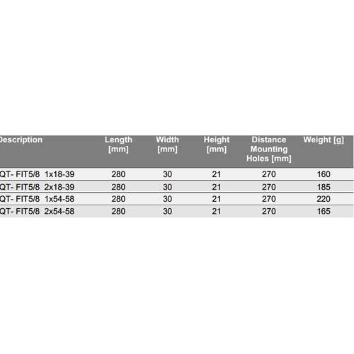 ORAM电子8镇流QT-FIT2*5S4-5W整流器灯管配QT-FIT2套T器8工业防水