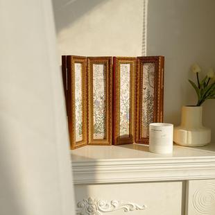 法小赵厅之风吴 饰画美式 M28中式 古典复古屏花F766J798鸟O客装