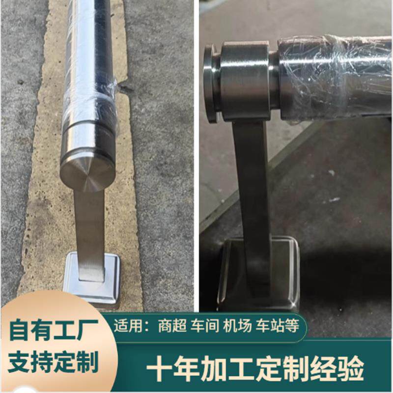 30不无品牌/锈钢防4撞杆挡车杆防撞条车市间仓库商场超防护杆