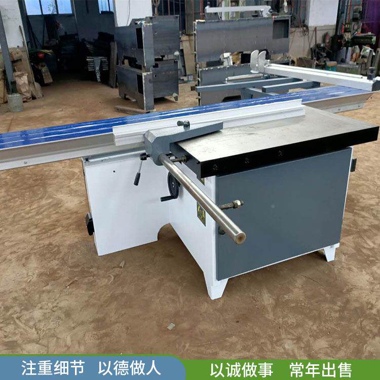 90度小型板实木切割锯手动升降裁板锯木带吸尘工木精AX-78888密锯