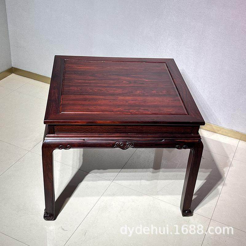 黑酸枝堂六件厚重简约客带抽屉农村730堂屋自建房中厅条案套八仙