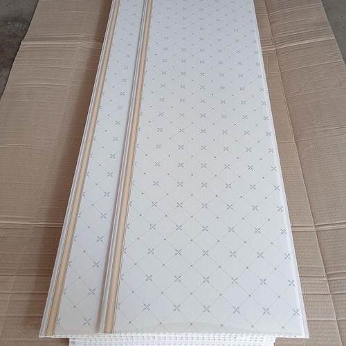 VC吊顶长条熟胶扣板30宽阳台客厅厨房生卫间屋P顶料装IHH塑饰板50