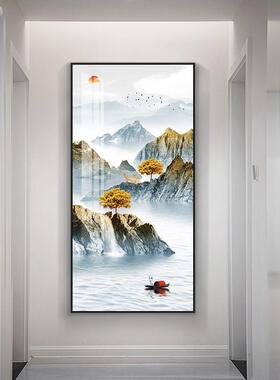 入厅户玄关装SF815744饰画新式山水墙画客走廊过中道代挂画现简约