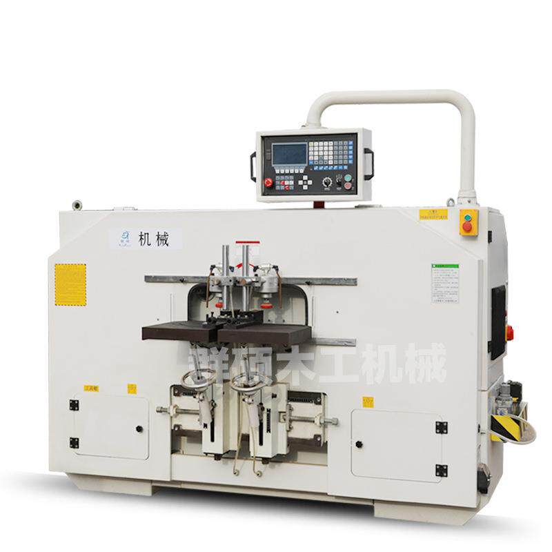 全自动工数控头机木工机械开榫机双工QSMGJX-1作榫台木家具出榫机