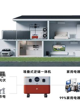 电5kw家用储能柜5.2v太阳能储能源设备磷酸铁锂光h储充1储能99428系统
