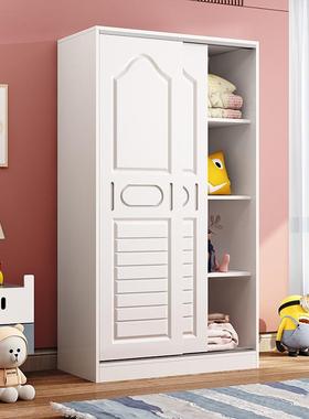 2965儿童柜家用卧实室简木质秋冬款女童男孩刻衣易橱婴儿宝宝衣衣