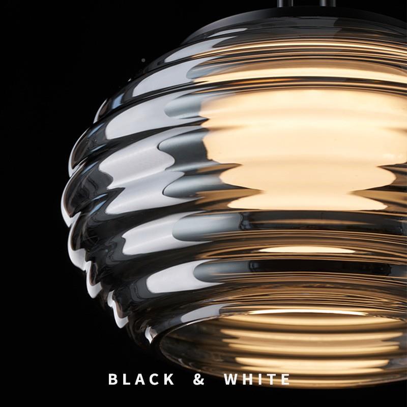 意式极简卧ML8861室约床头玻璃吊现代简客厅餐厅吧台岛台设感装计