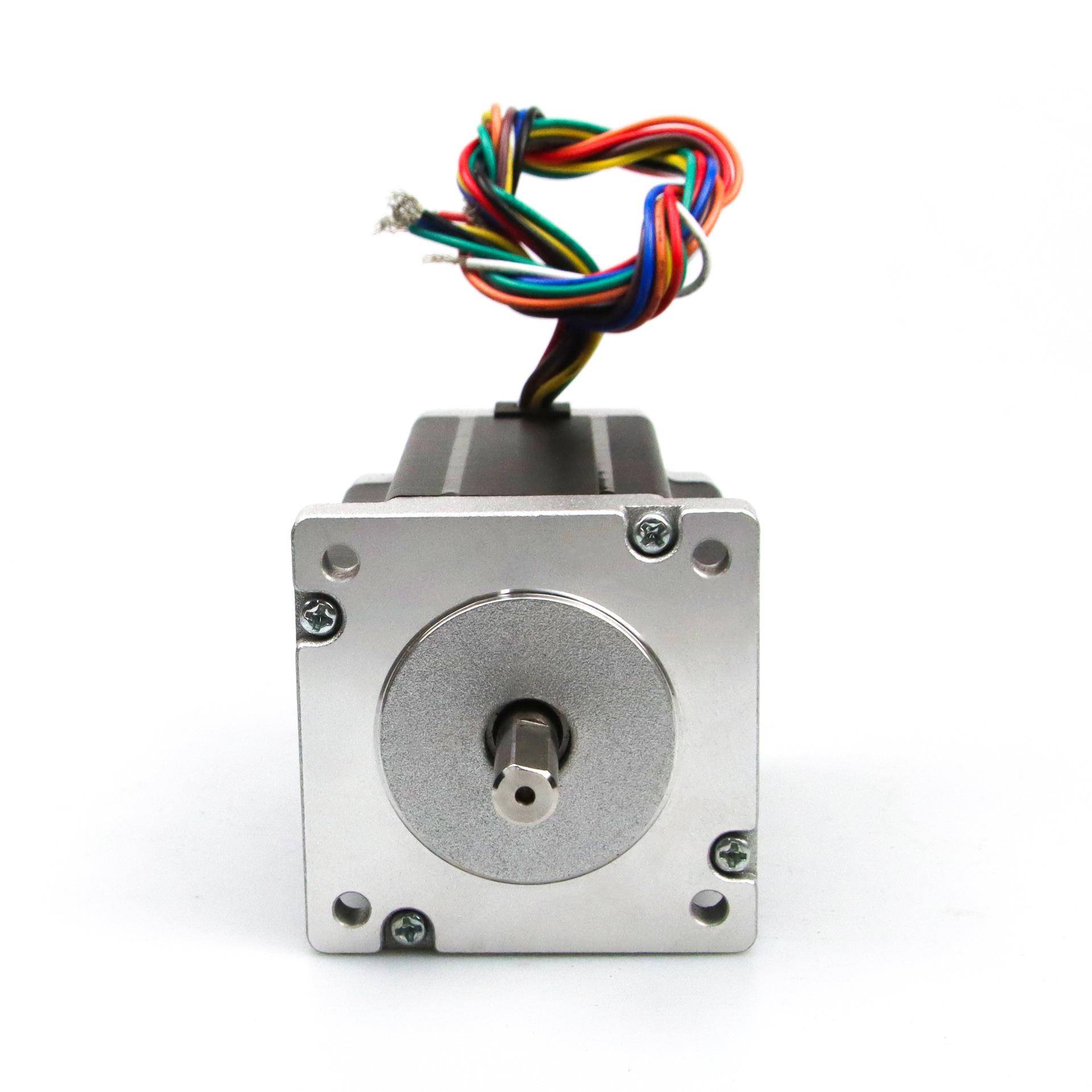 厂家J60JAJHS8-2K0808NEMA24两相混合式步进电机大力矩1.8度电机