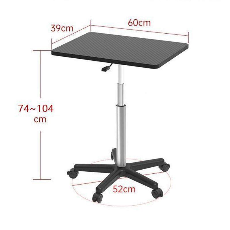移动949播桌子带轮拉床桌笔记本懒人站立式边升降办公电脑桌直推