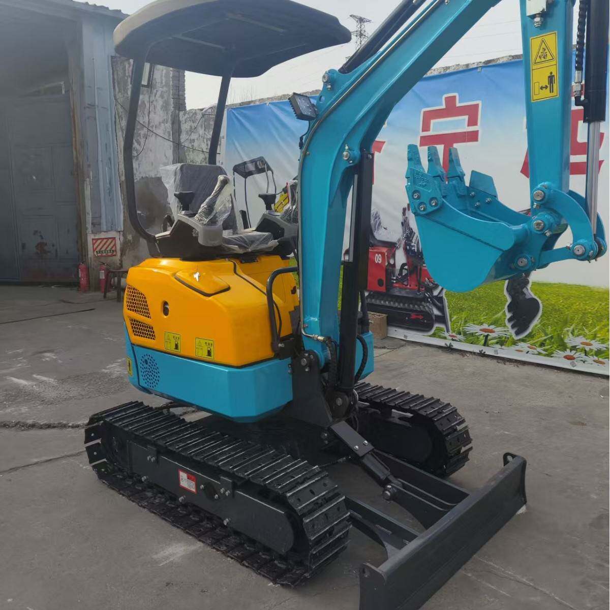 小型家用挖掘机挖土微型小挖机农用多功能微挖机工程果园钩机勾机
