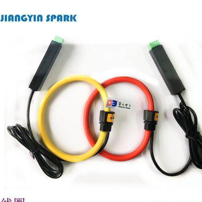罗线圈哥夫斯基柔性罗电流氏互感器开口性探头10柔-100KA/0-VOG5v