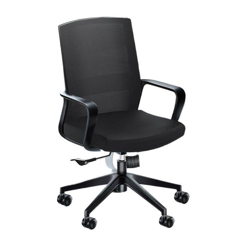 员工公椅办室转椅电办脑椅家用办公椅子椅学生宿公舍职员会议椅室