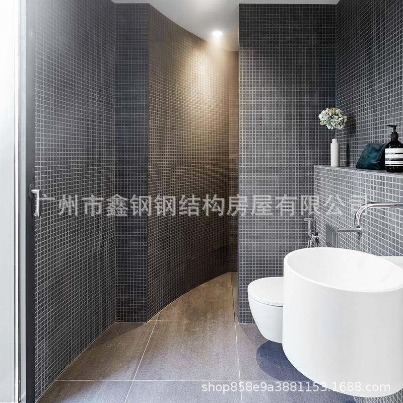 阳光房轻钢别墅结构奢欧式玻璃房别墅隔热钢轻钢XG架结构庭院