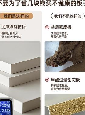 梳妆卧室QRH简约桌现代主卧化妆2025新欧款式化妆台镜收纳柜台小