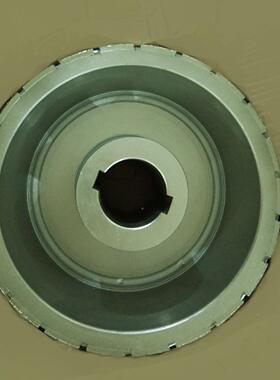 金刚石打磨铸VCX皮铁轮去滚粗磨切削量大整修磨边电镀砂轮非标