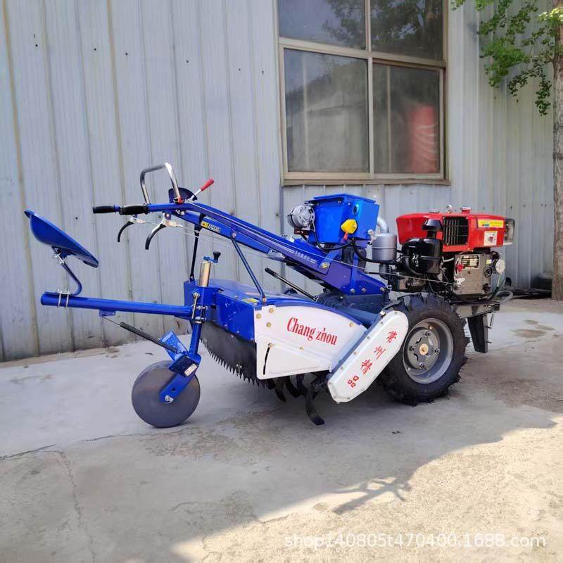 810出口手扶拖拉车斗18马力农拖用手扶车电动水冷拉机旋耕启机机