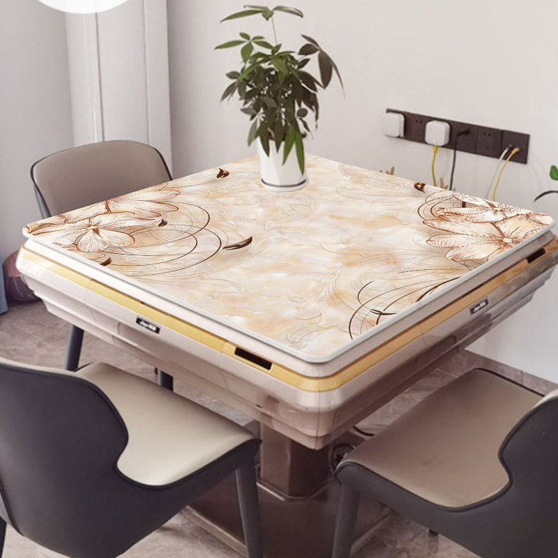 自动麻将机防滑桌布麻将垫子家用防水加厚麻将机免洗正方形台布,居家布艺,桌布,淘宝优惠券,粉丝福利购,淘宝优惠卷