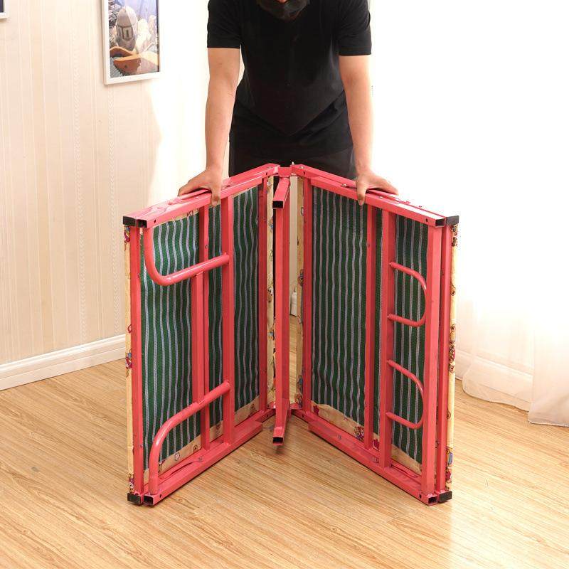 儿童床叠床带折护栏男女孩ZDA公主婴床儿孩加宽小床单人铁简易拼