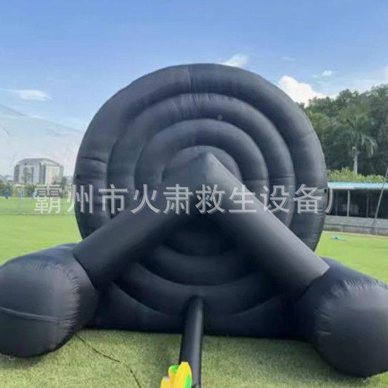 景区户外600粘粘球飞镖投掷标靶游乐设备大型仿可真假移动充气目