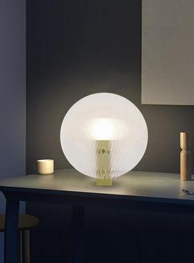 后现代轻奢玻璃台灯室客设计师展厅大气术艺磨砂卧创意装饰HTA厅