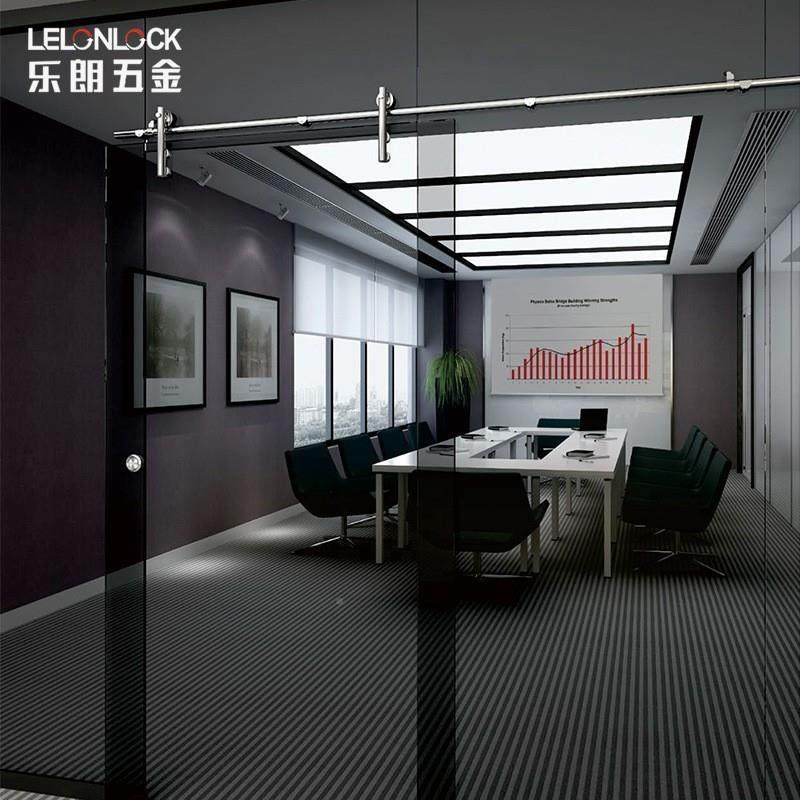 跨境美滑断式玻璃隔门轮CSP4不锈钢滚滑门吊0轮浴室玻璃缓冲吊轮