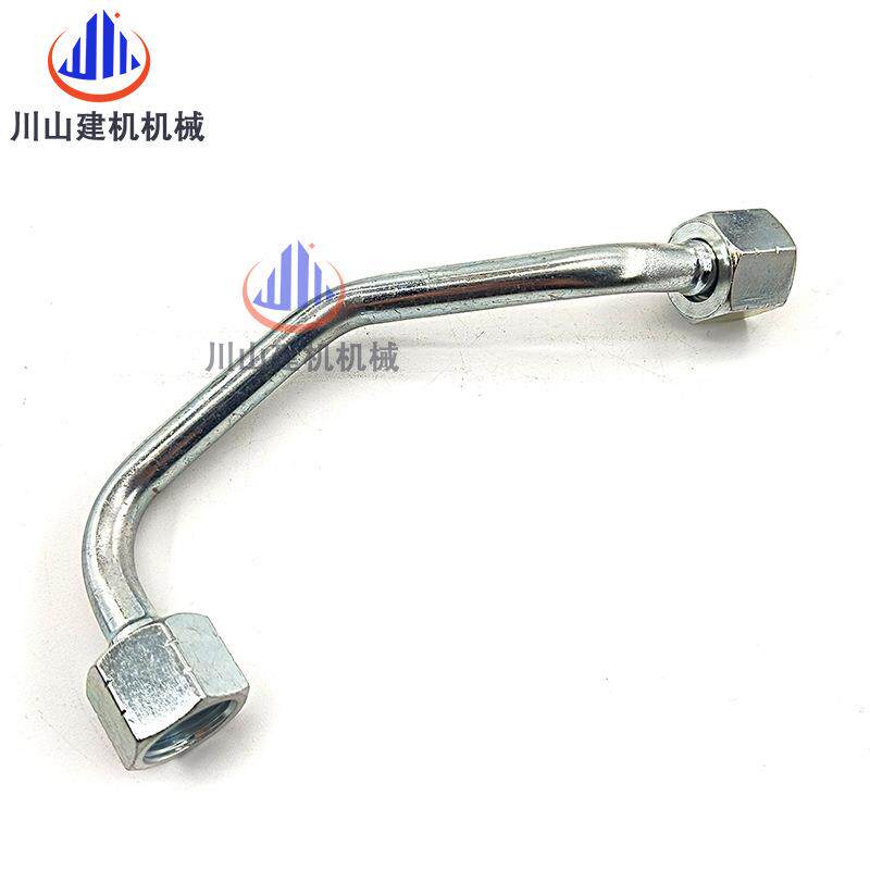 E0CE6D柴油泵机油C/9发动机油GIX泵缸体油管管铁挖管掘机配件