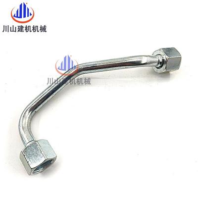 E0CE6D柴油泵机油C/9发动机油GIX泵缸体油管管铁挖管掘机配件