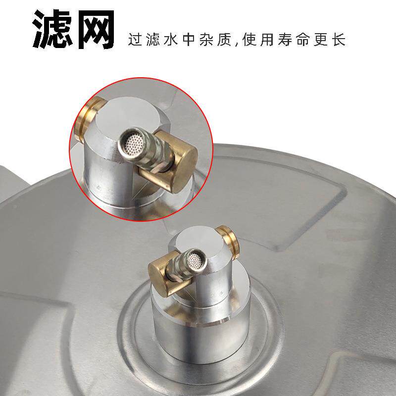 清洗机快插刷活接三器色洗洗地盘家用商用洗地器AG-G81B清15英寸