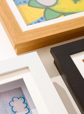 儿品11071022童画收A纳画磁框幼儿园作展示框4a3奖状装裱画架吸翻