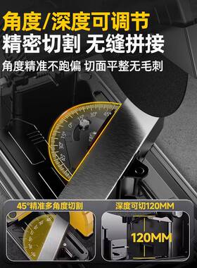 割机家用大功FVO率台式木钢筋切割锯2材20v多功能电动55型钢切材