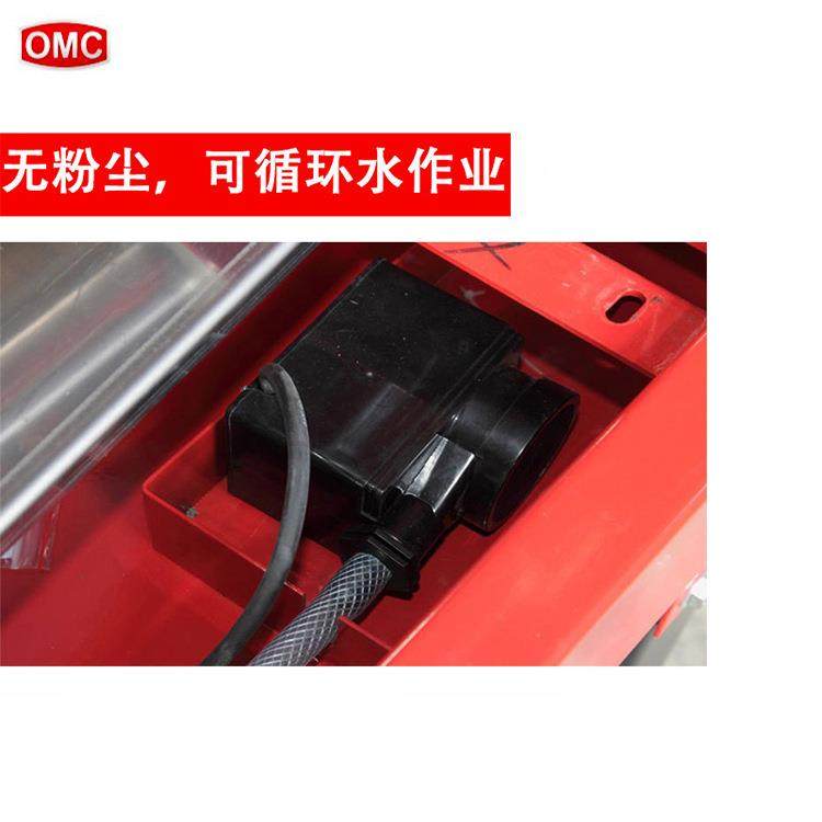 电动台式瓷切割机大切DVV理石倒角多功机能石砖材无尘锯微晶石机