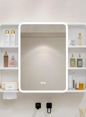 角浴太空铝智能室镜柜储柜卫物生52698间挂墙式带美圆妆收纳架梳