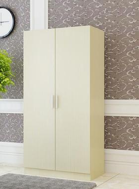 简易组经WVI衣户柜现代济型实装木板式卧室出租屋小型收纳家用柜