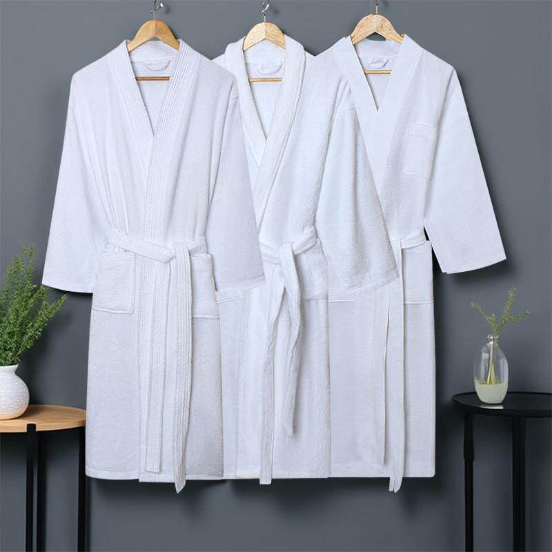 吸酒店浴袍6frNtNmh男款黄加长袍夏天水棉女情侣成睡人四季通用