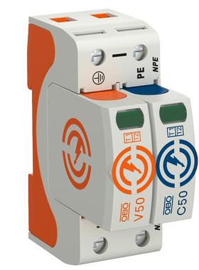 电涌保护P9器3极50967ALF6/CF35-3+FS-440带遥M信报警装置