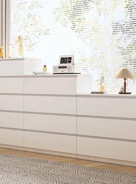 斗柜卧室代纳柜五柜现简约抽屉柜收奶斗油风梳妆台储物柜客TGX厅