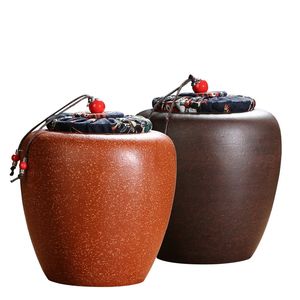 嘉斯佰特 宜兴紫砂茶叶罐散茶小罐2个装罐储茶罐红茶醒茶罐