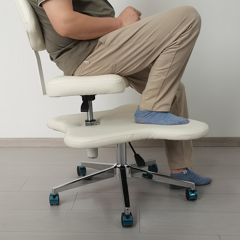 猴凳盘腿椅子坐没坐相可盘腿电脑办公座椅跪姿倒坐懒人带靠背