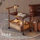 床柜置物AEW架可移动中古风简约现代创边几意储家用多功能收纳头