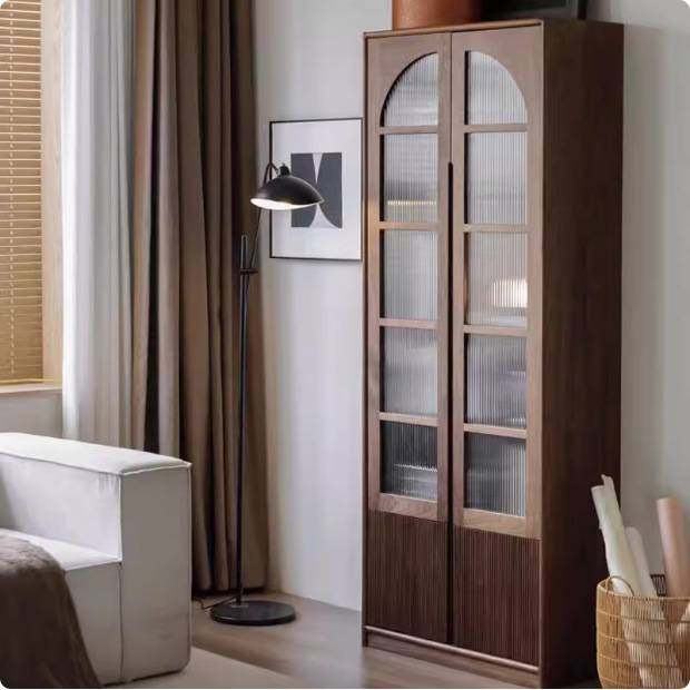 北美黑胡桃木全实木落地书架组合书柜樱桃木原木玻璃门收纳展示柜,玩具/童车/益智/积木/模型,垂直悬浮玩具,淘宝优惠券,粉丝福利购,淘宝优惠卷