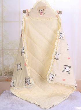 婴儿包被新贝儿用生品宝宝棉TZP襁褓春秋季中厚纯薄绵初生抱宝抱