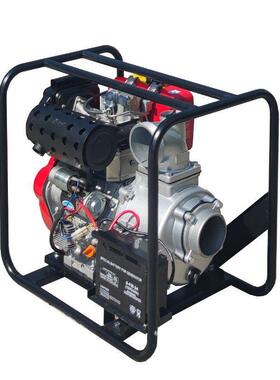 2柴/4/6/8寸油机水泵质保/TJD一年移动防汛抽水泵厂家小型企业