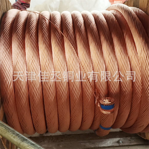 多股软铜绞线TJR500平方现货 烧穿器铜母线 水冷电缆铜导体
