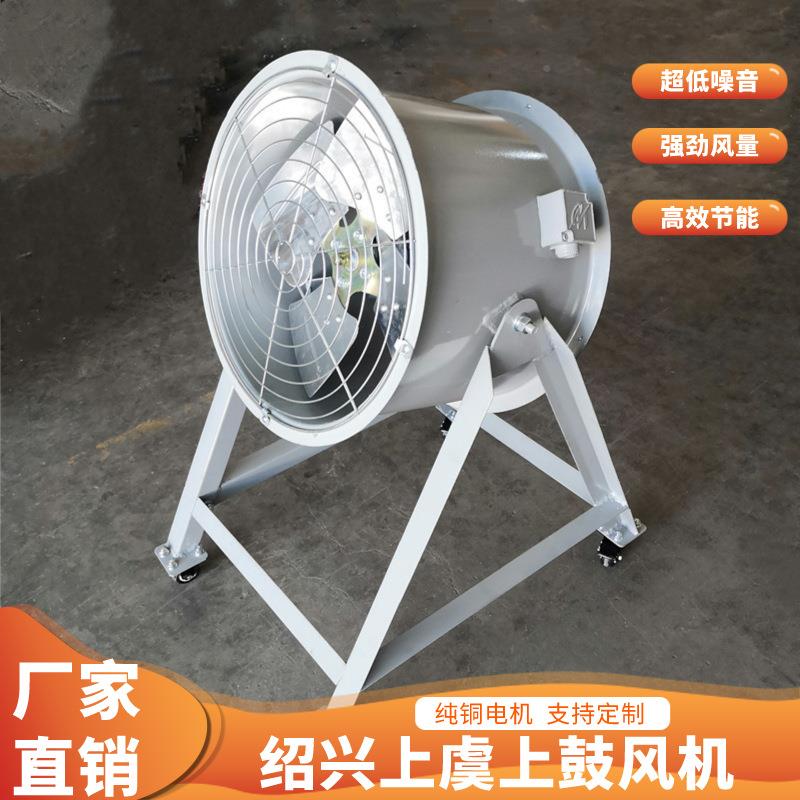 低噪声轴-流风机S0FG84-4KW38V支架散移动岗位式风机工厂NCB热通