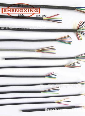 VB2端46282A2*0.3平方平行22A双色R并线可裁线打子环保阻燃连接线