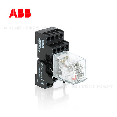 ABB中间继电器头 CR-MX024DC4L;10229062
