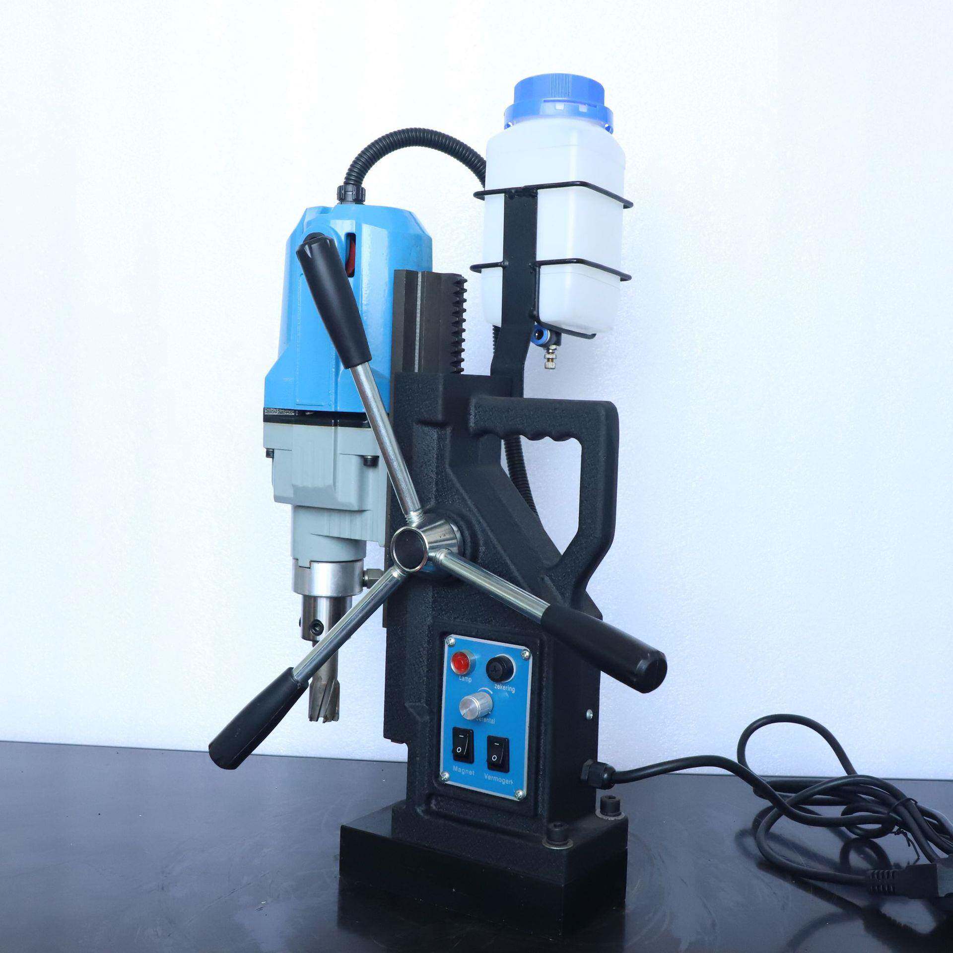 磁力钻多功能磁座钻1C-5S工业级OBIJ小型轻机便台铁钻磁吸钻孔电