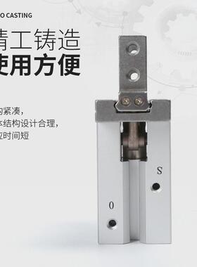 平行开闭型气爪机缸械手爪SMC气动手指气815MH2-32ZD小型平行气夹