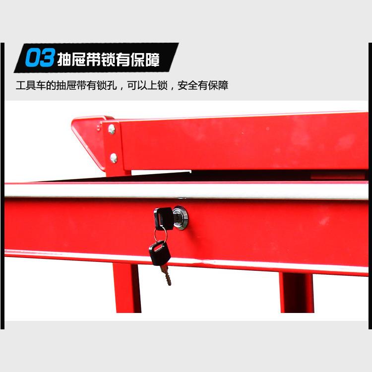 多功能高档三层工具五车金工具家整工理收纳车简易用具车厂PTU家